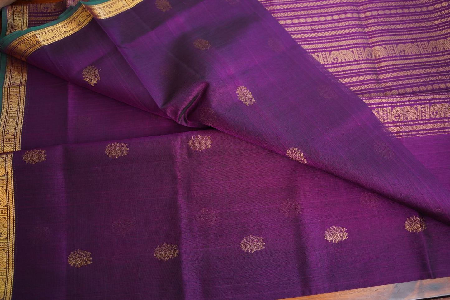 Kanchi Handloom Silk Cotton Saree PC17069