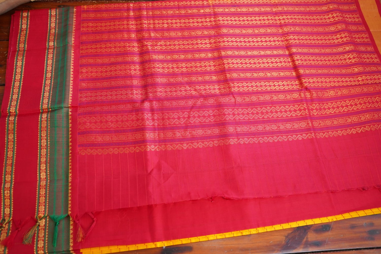 Kanchi Handloom Silk Cotton Saree PC17098