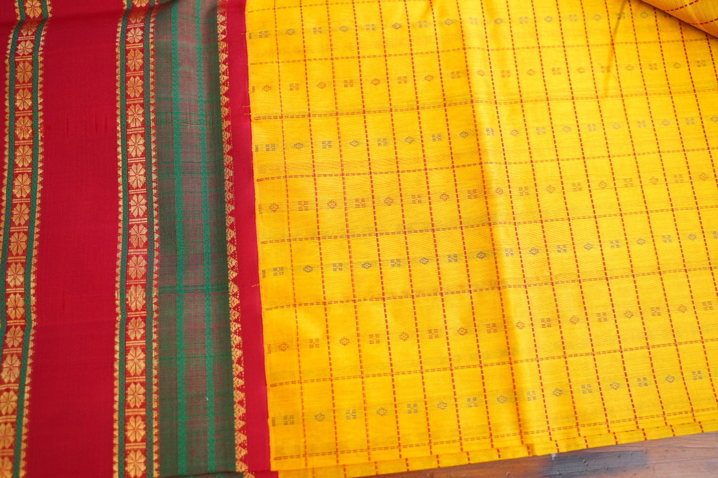 Kanchi Handloom Silk Cotton Saree PC17098