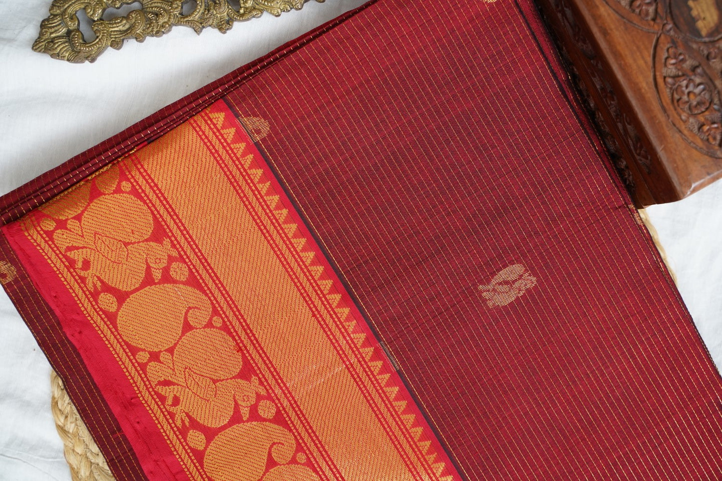 Kanchi Handloom Silk Cotton Saree PC16052