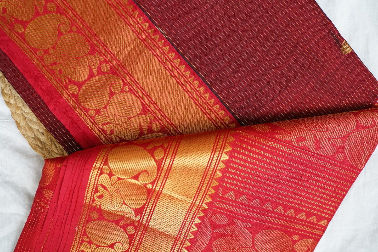 Kanchi Handloom Silk Cotton Saree PC16052