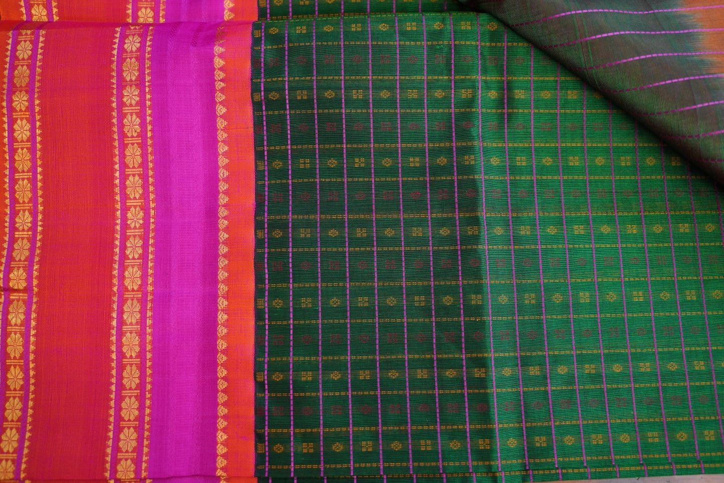 Kanchi Handloom Silk Cotton Saree PC17099