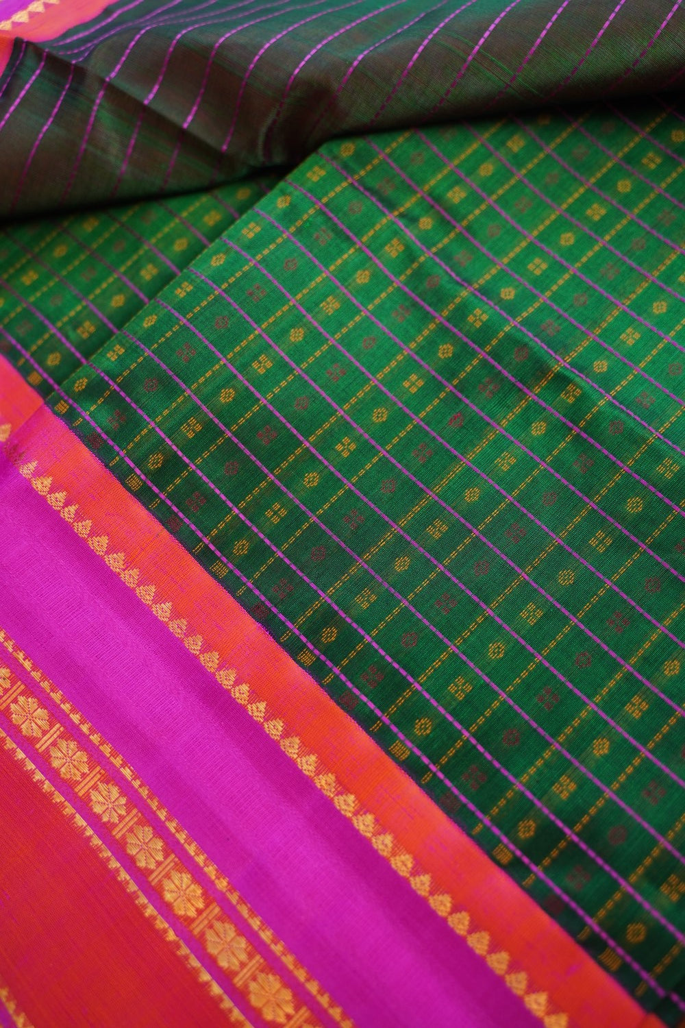 Kanchi Handloom Silk Cotton Saree PC17099