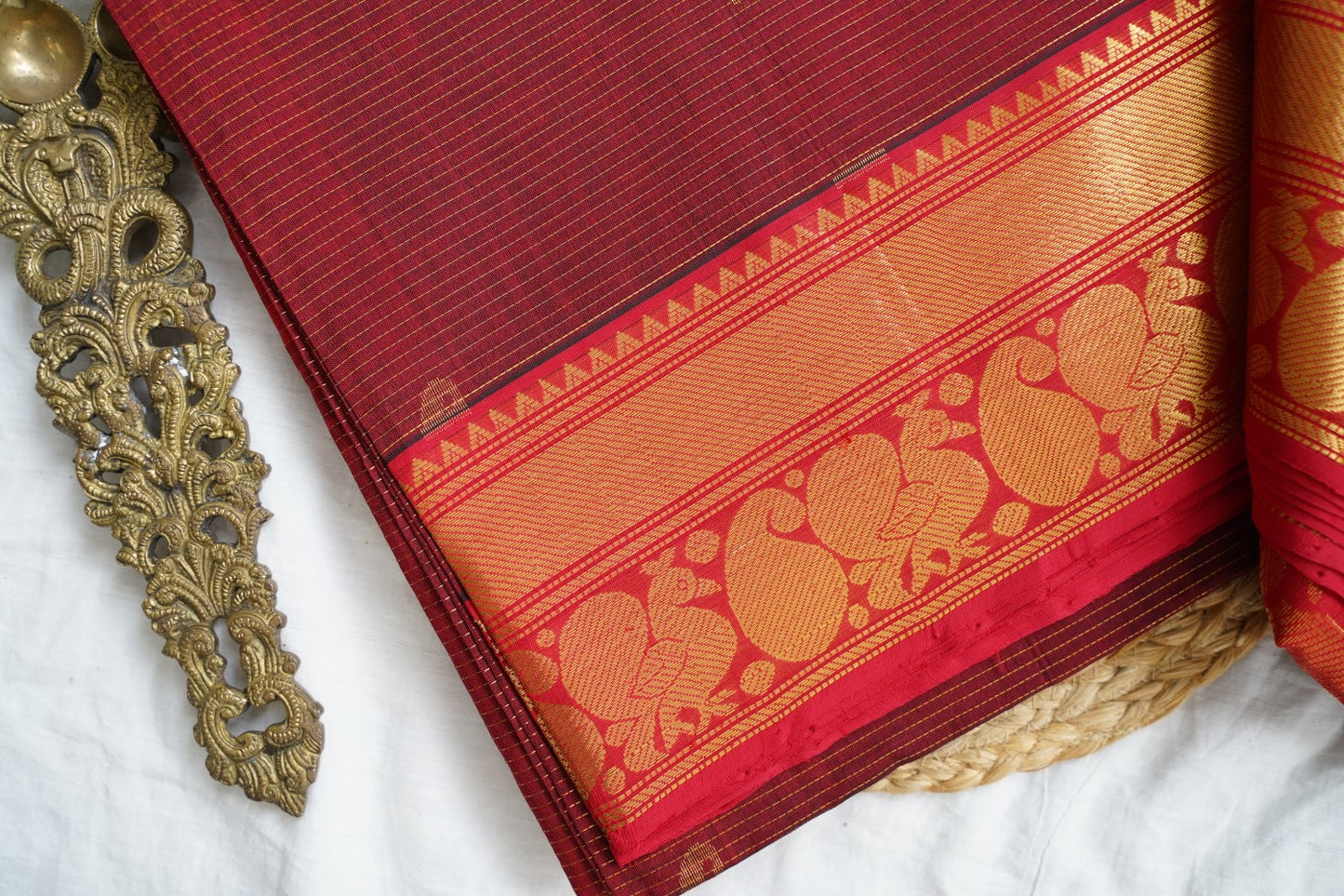 Kanchi Handloom Silk Cotton Saree PC16052