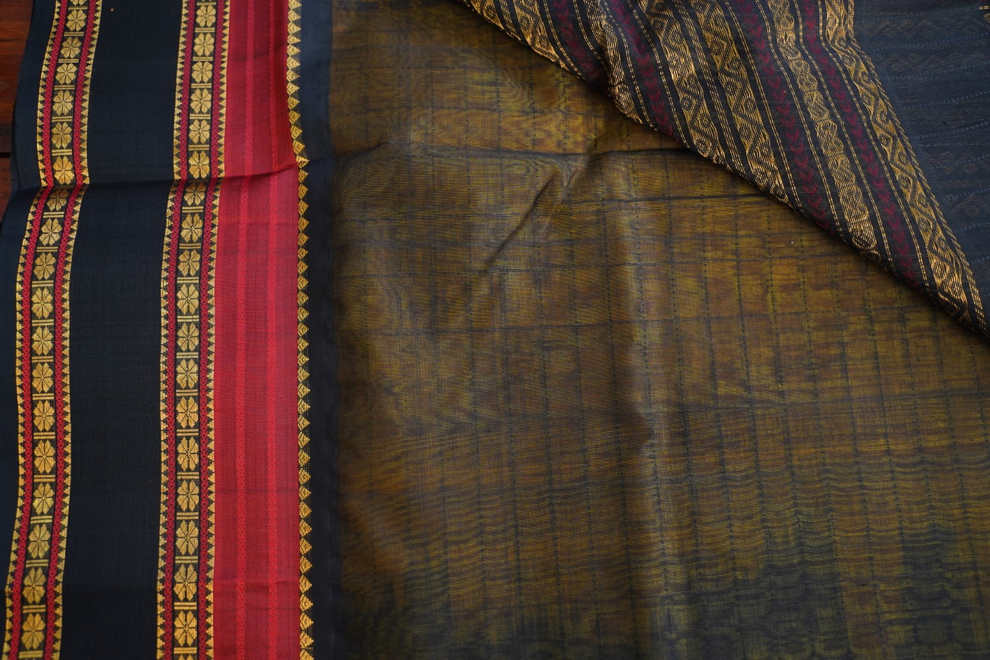 Kanchi Handloom Silk Cotton Saree PC17100