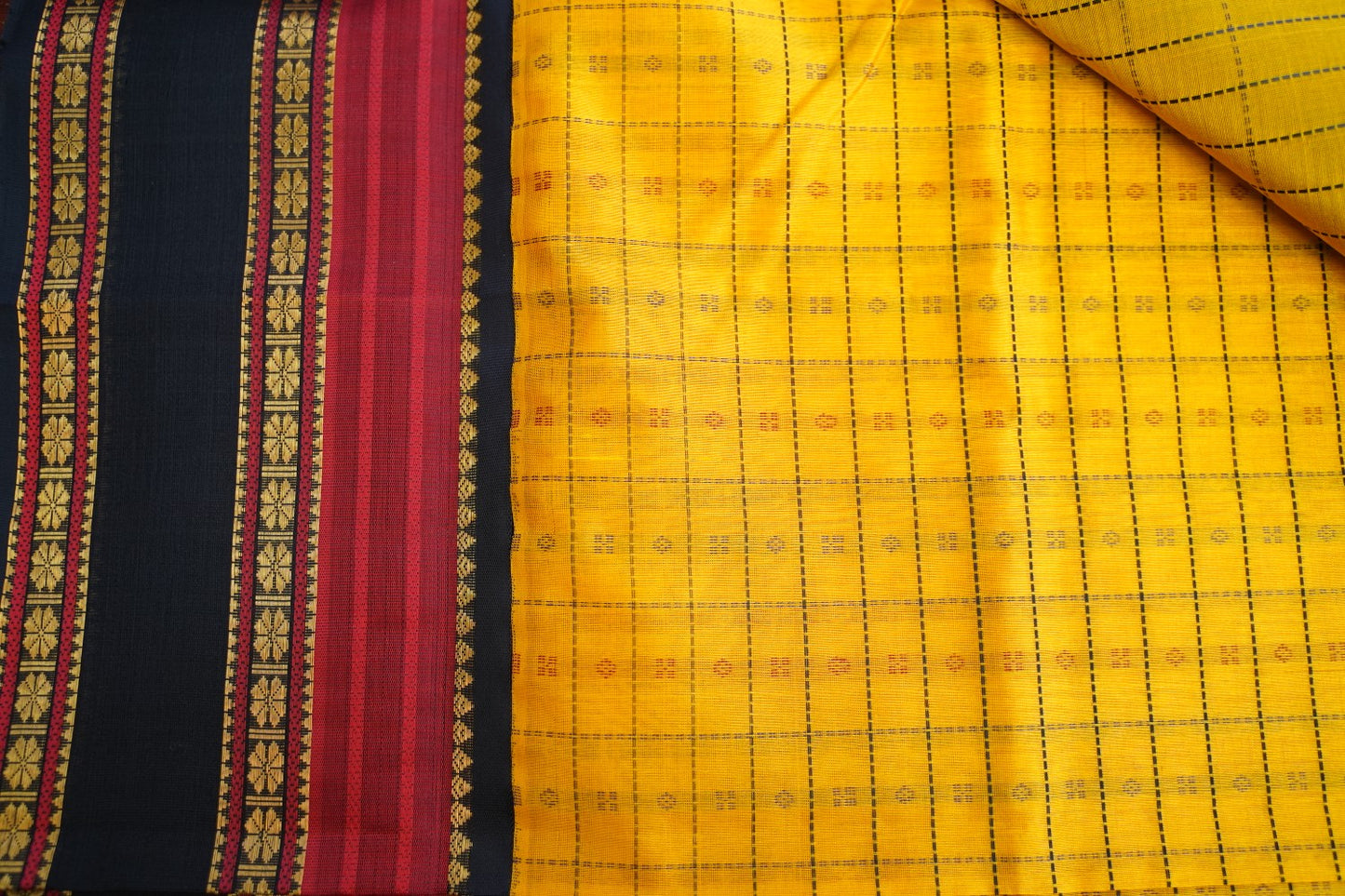Kanchi Handloom Silk Cotton Saree PC17100