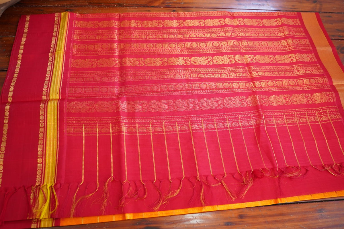 Kanchi Handloom Silk Cotton Saree PC17092