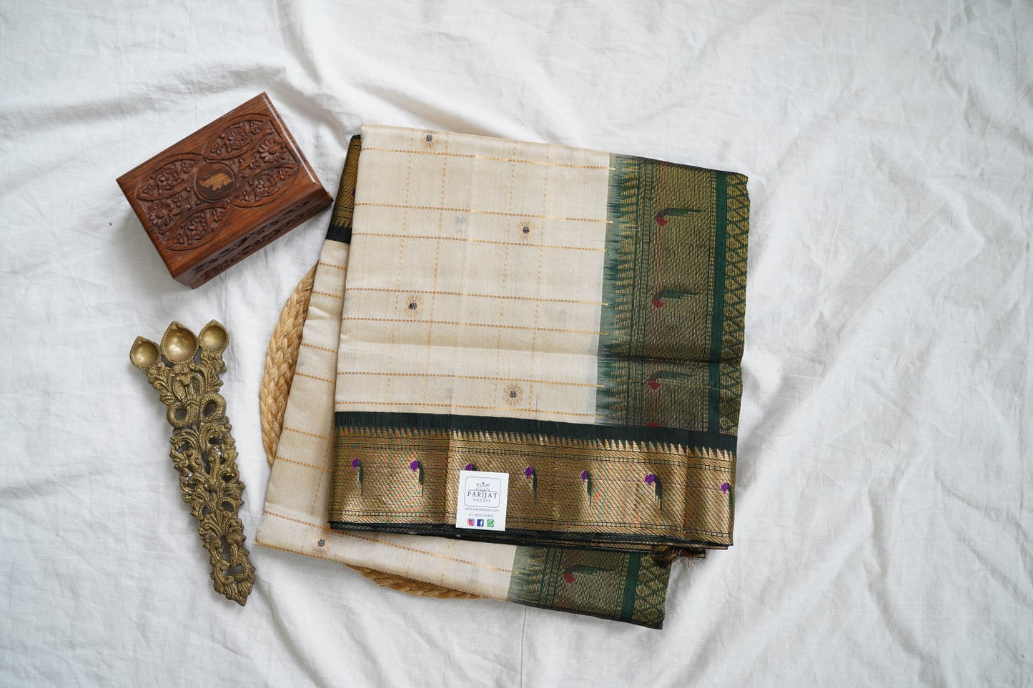 Kanchi Handloom Silk Cotton Saree PC16047