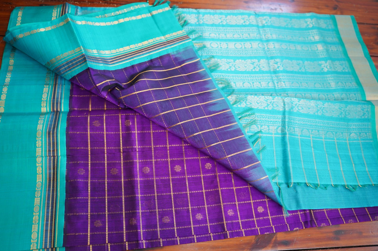 Kanchi Handloom Silk Cotton Saree PC17093