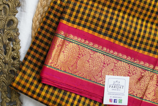 Kanchi Handloom Silk Cotton Saree PC16049