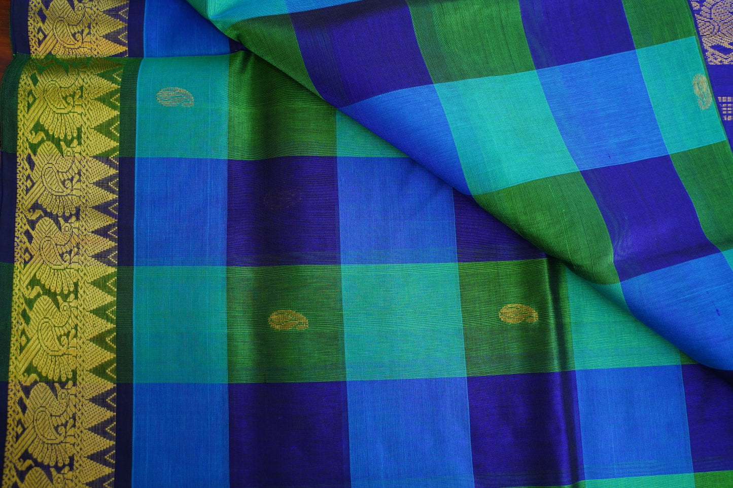 Kanchi Handloom Silk Cotton Saree PC17095