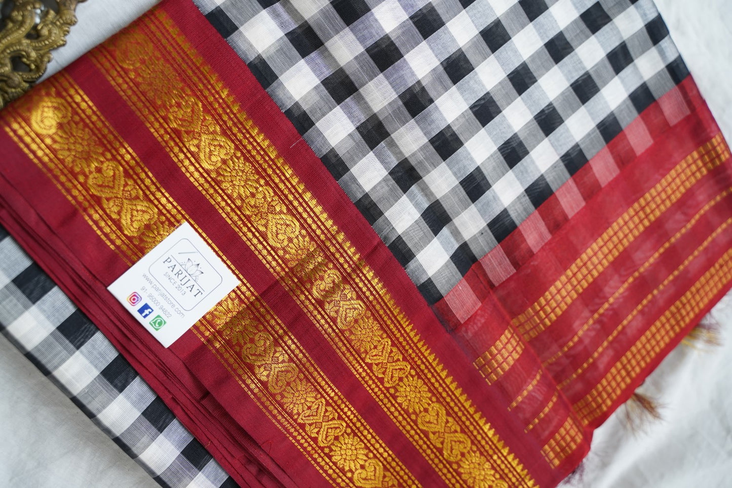 Kanchi Handloom Silk Cotton Saree-PC16067