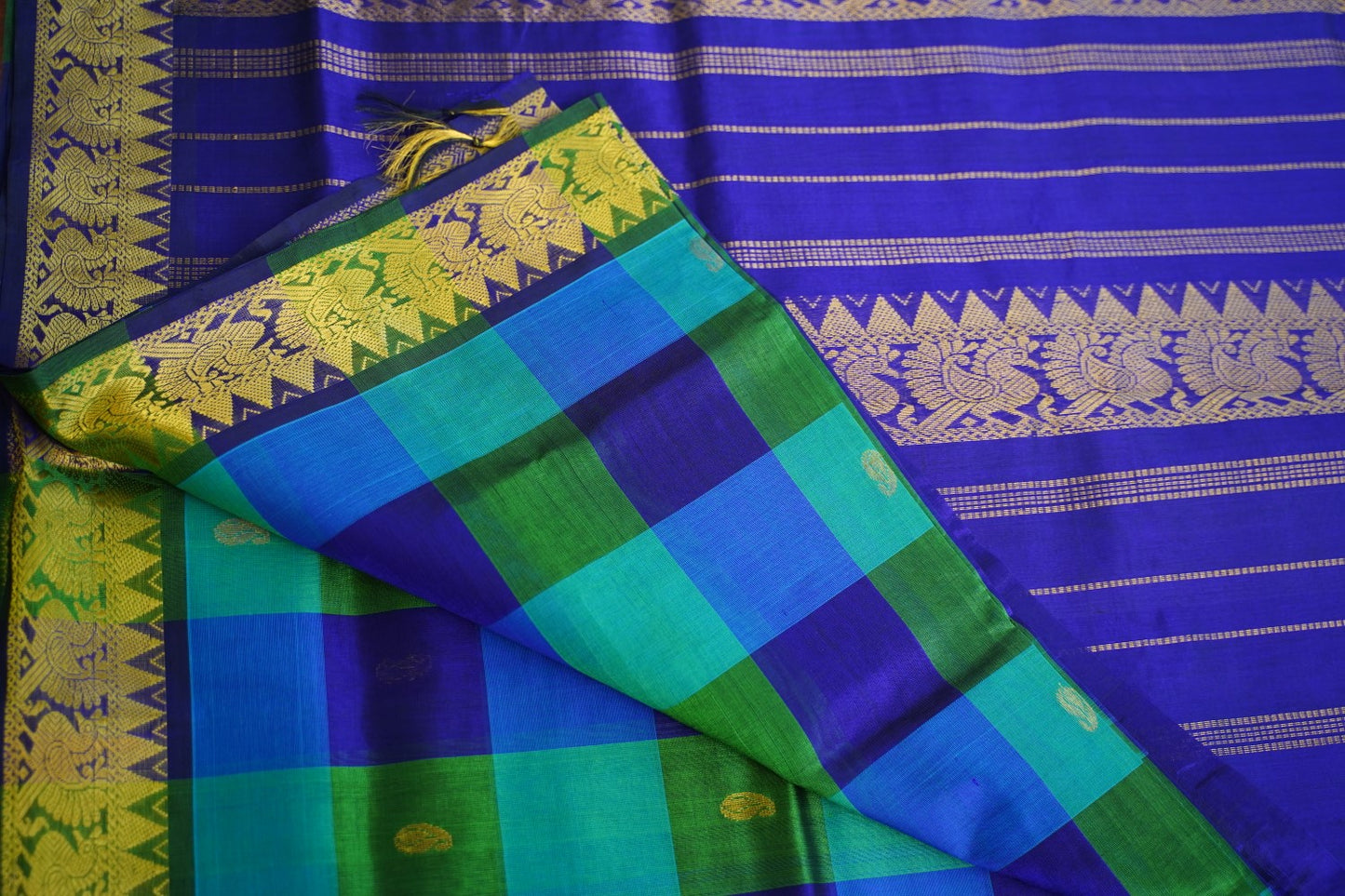 Kanchi Handloom Silk Cotton Saree PC17095