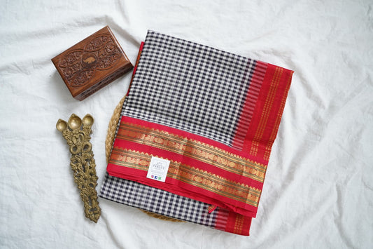 Kanchi Handloom Silk Cotton Saree PC16063