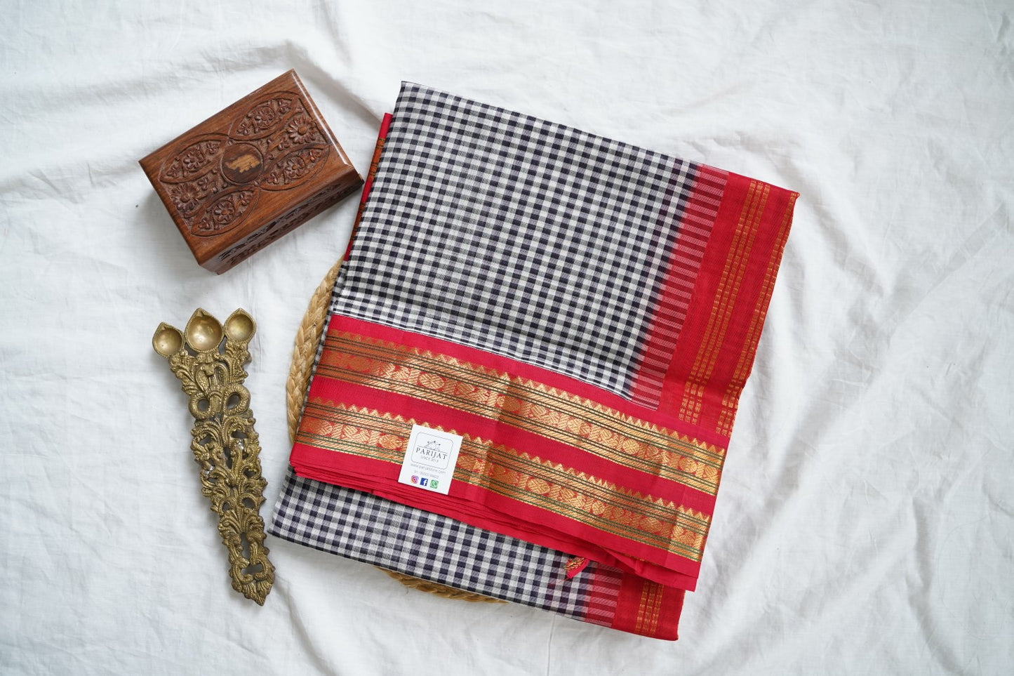 Kanchi Handloom Silk Cotton Saree PC16062