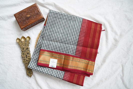 Kanchi Handloom Silk Cotton Saree PC16046