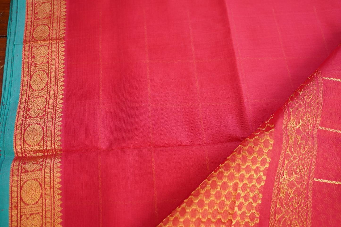 Kanchi Handloom Silk Cotton Saree PC17129