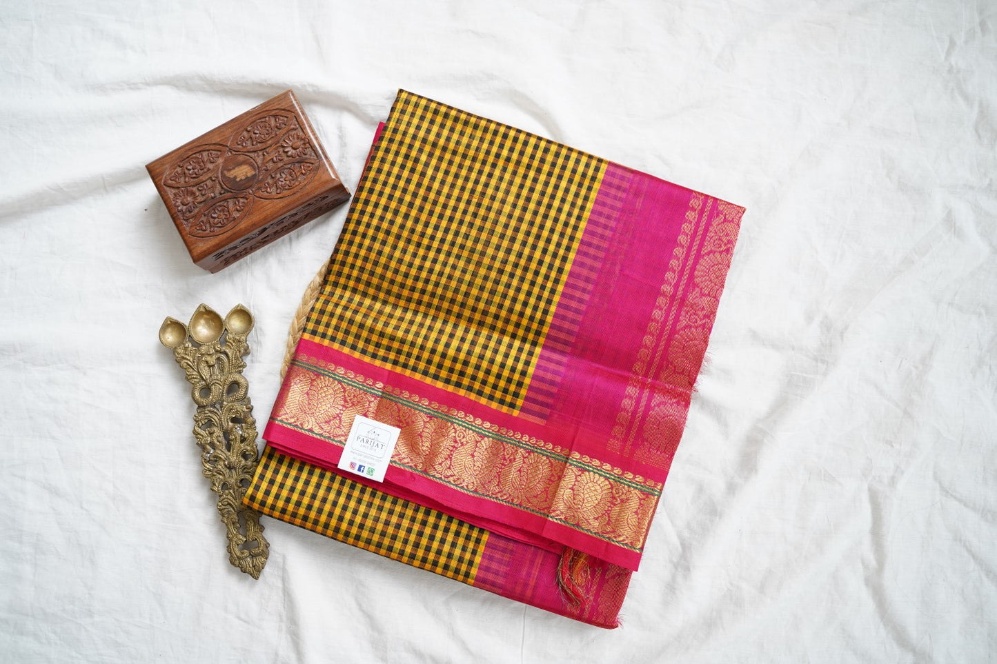 Kanchi Handloom Silk Cotton Saree PC16064