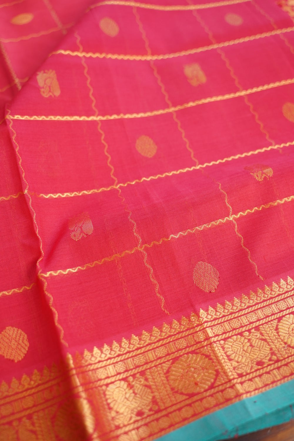 Kanchi Handloom Silk Cotton Saree PC17129