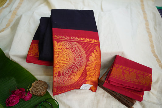 Sungadi Cotton Saree  With Blouse PC13586