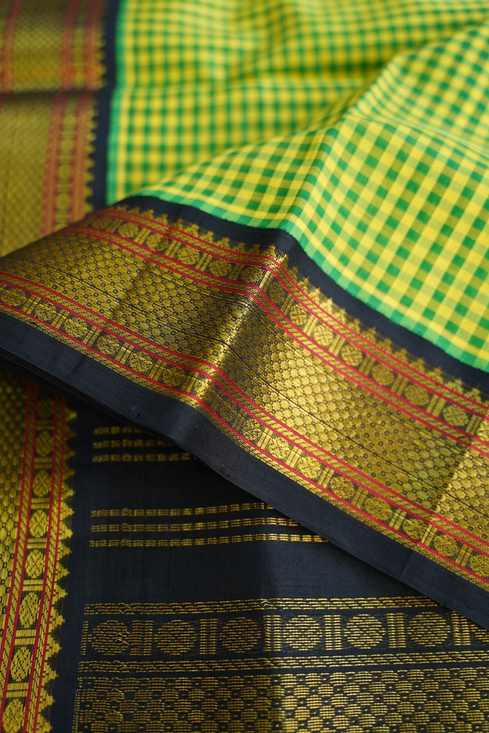 Kanchi Handloom Silk Cotton Saree PC17128