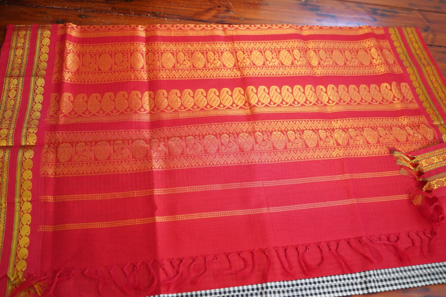 Kanchi Handloom Silk Cotton Saree PC17117