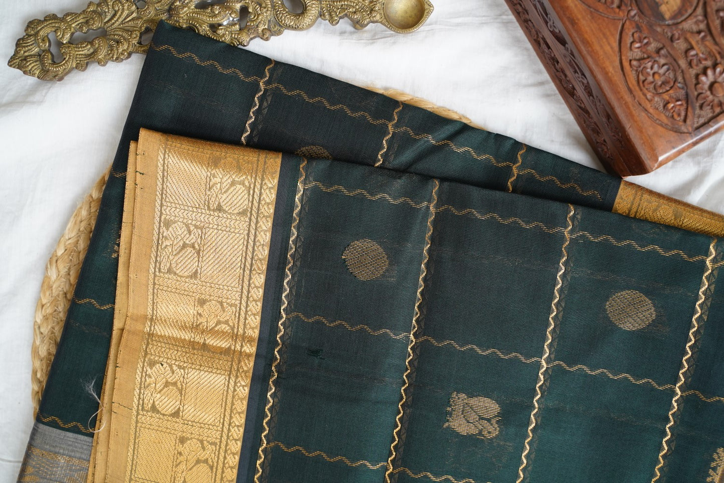 Kanchi Handloom Silk Cotton Saree-PC16051