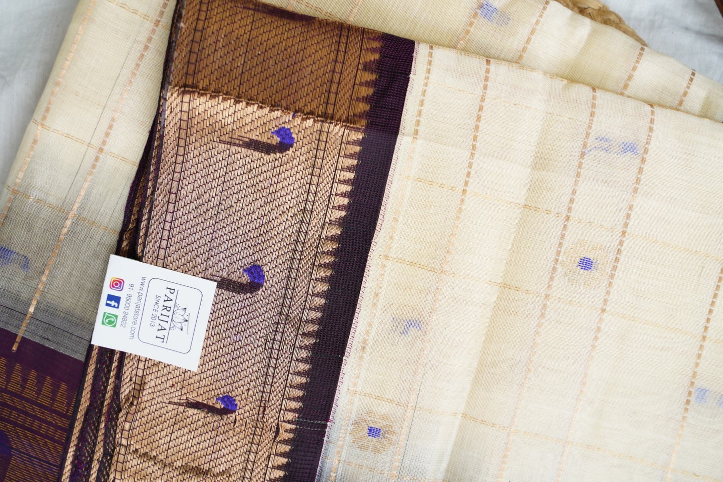 Kanchi Handloom Silk Cotton Saree PC16042