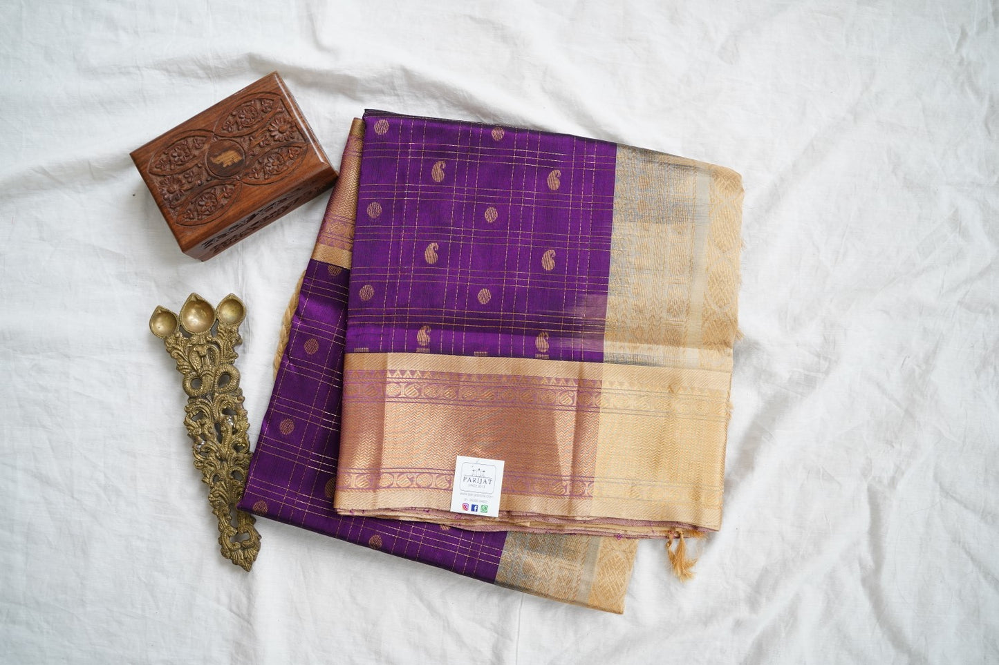 Kanchi Handloom Silk Cotton Saree PC16060