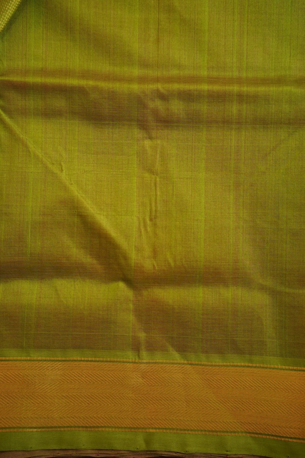 Magenta Pink Kanchi  Silk Cotton Saree With Zari  Border PC11714