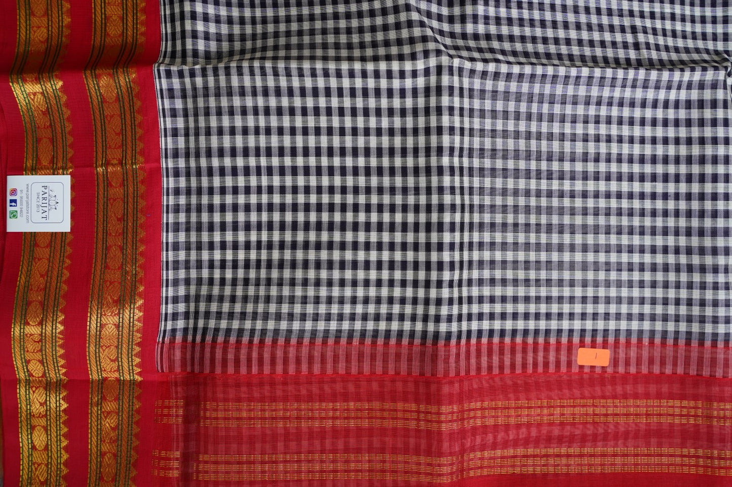 Kanchi Handloom Silk Cotton Saree PC16063