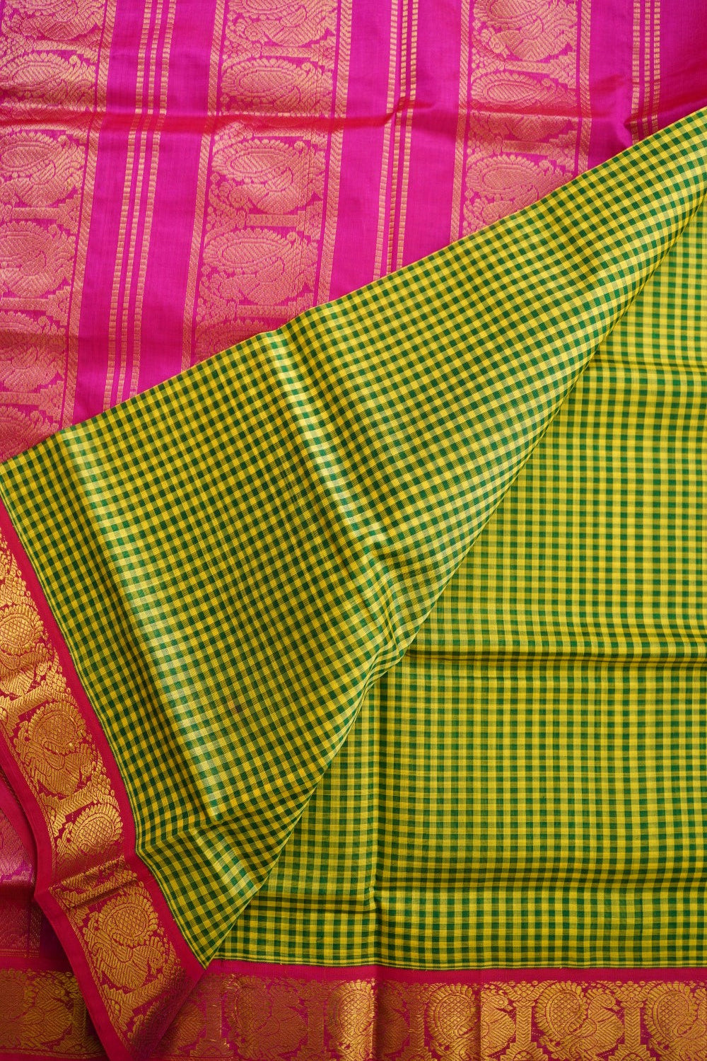 Kanchi Handloom Silk Cotton Saree PC16068