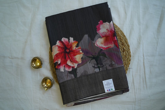 Semi tussar Fancy saree PC14153