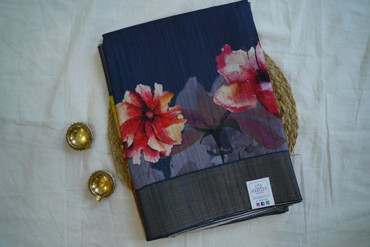 Semi tussar Fancy saree PC14152