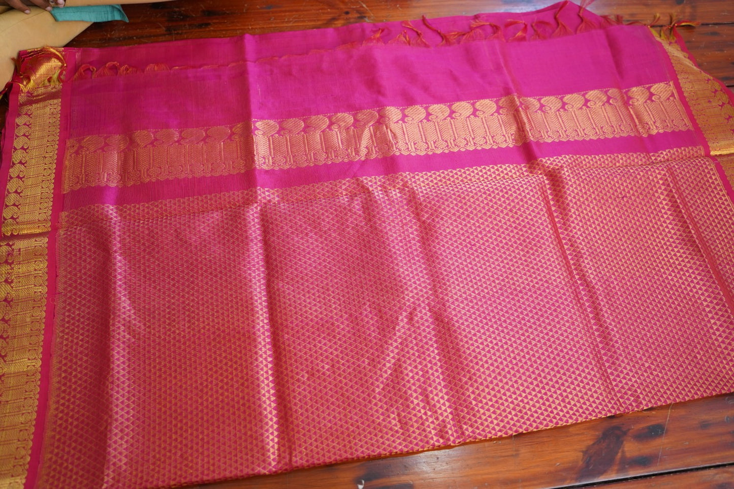 Kanchi Handloom Silk Cotton Saree PC17107