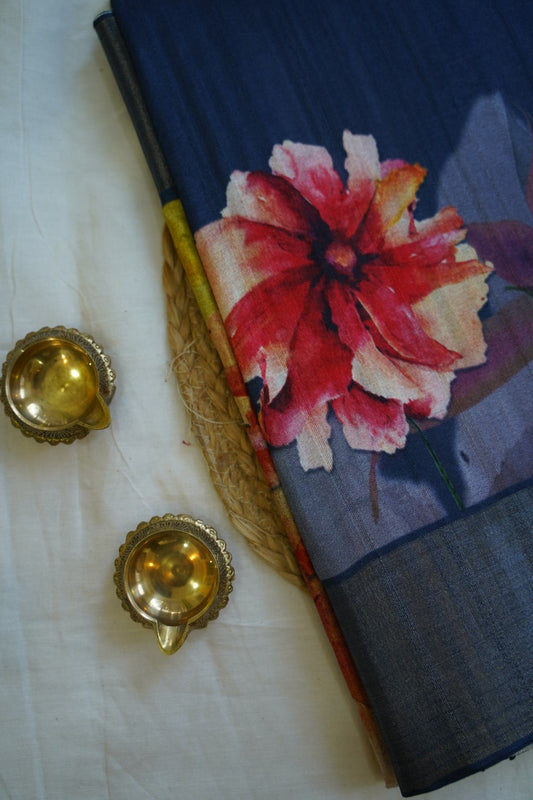 Semi tussar Fancy saree PC14152
