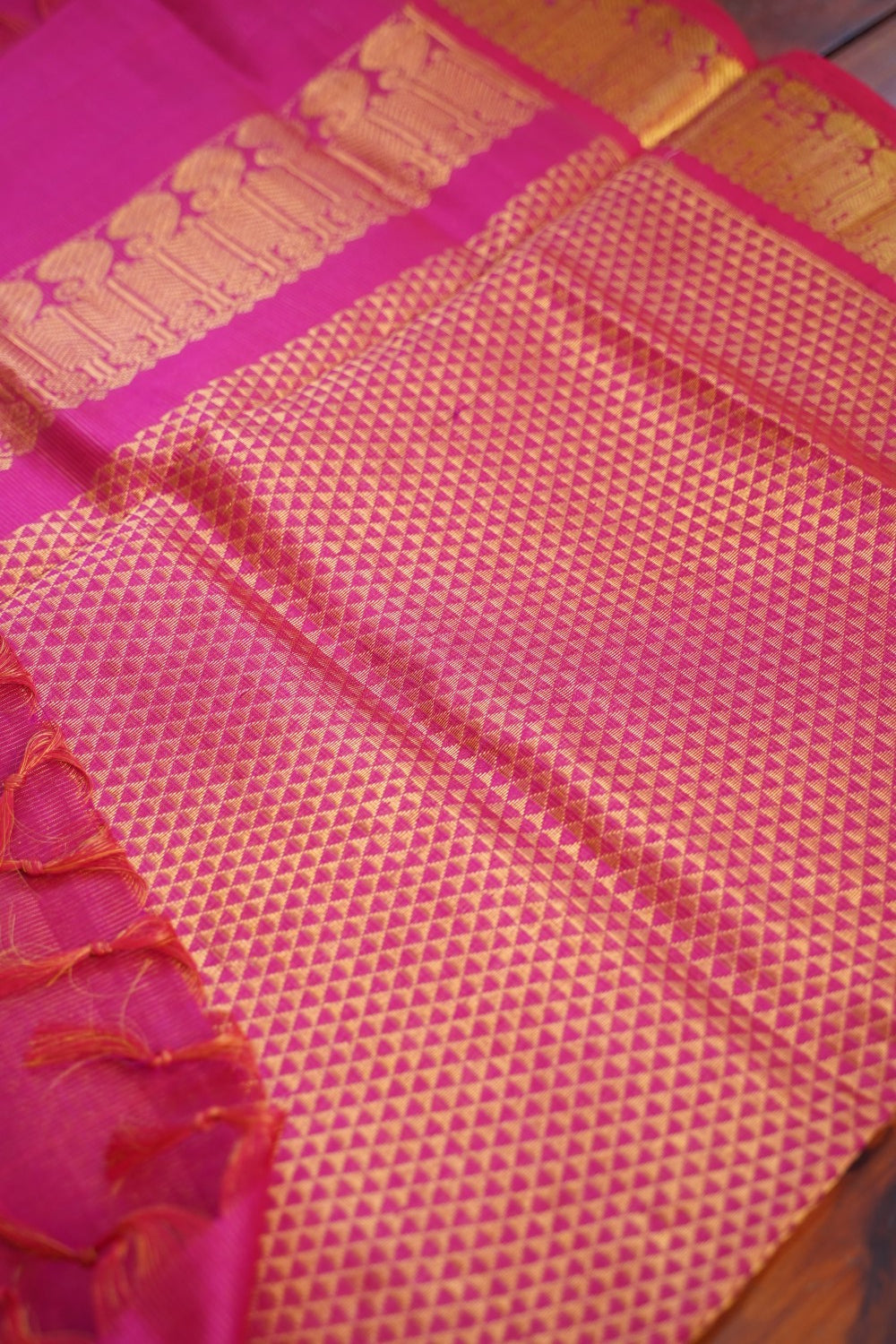 Kanchi Handloom Silk Cotton Saree PC17107