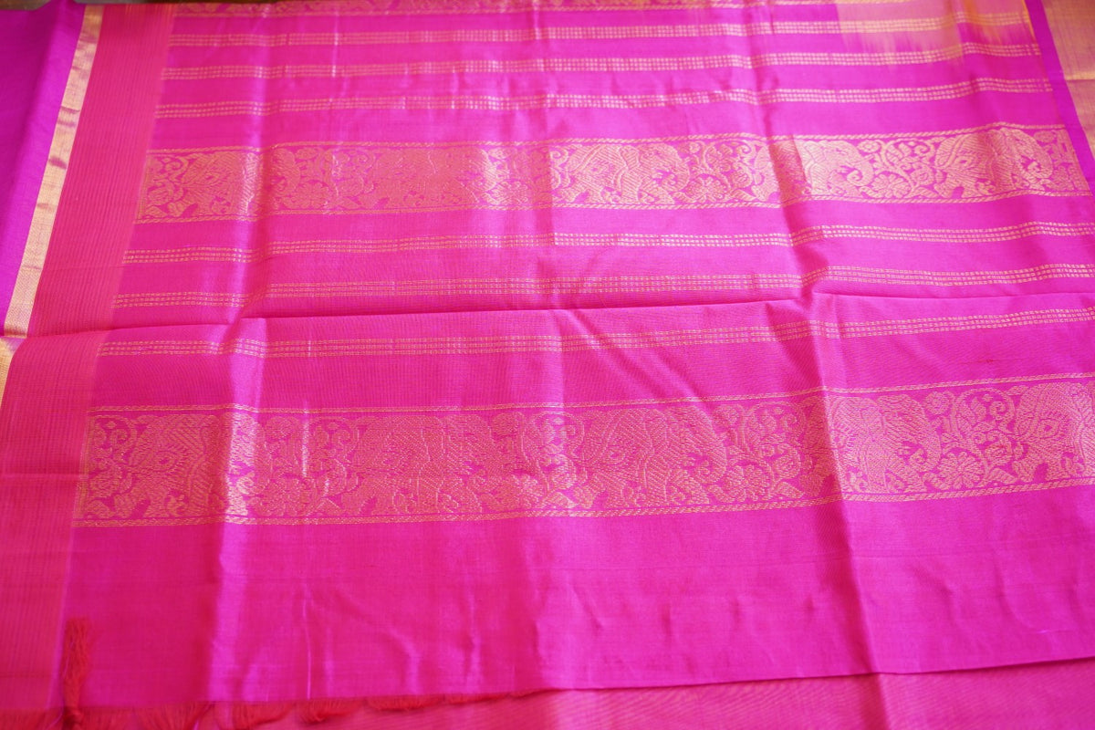 Kanchi Silk Cotton Saree PC17974