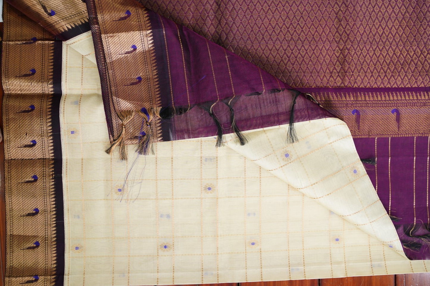 Kanchi Handloom Silk Cotton Saree PC16042