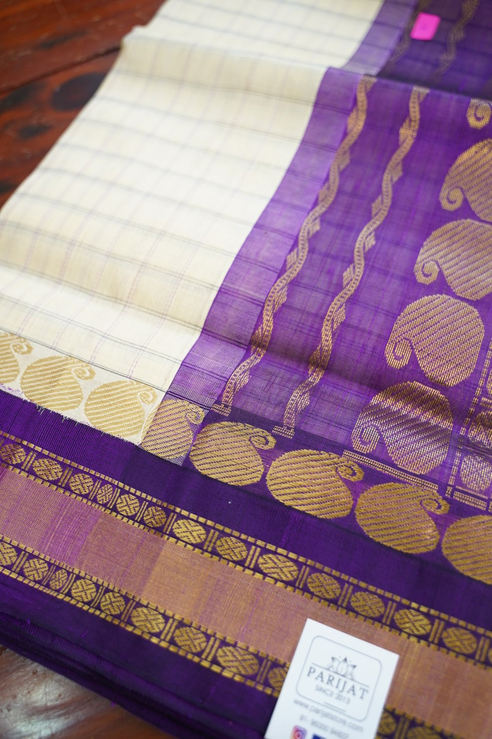 Kanchi Handloom Silk Cotton Saree PC17108
