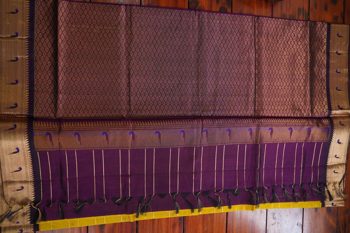 Kanchi Handloom Silk Cotton Saree PC16058