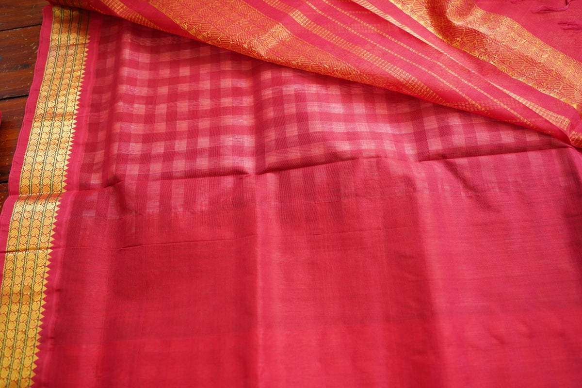 Kanchi Silk Cotton Saree PC17977