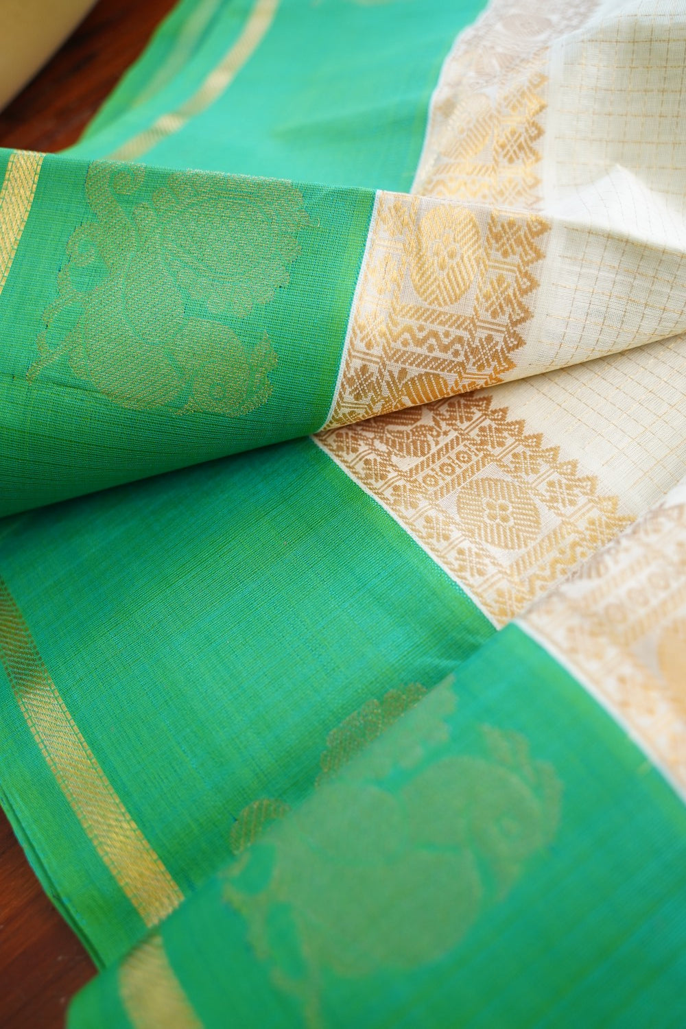 Kanchi Handloom Silk Cotton Saree PC17118