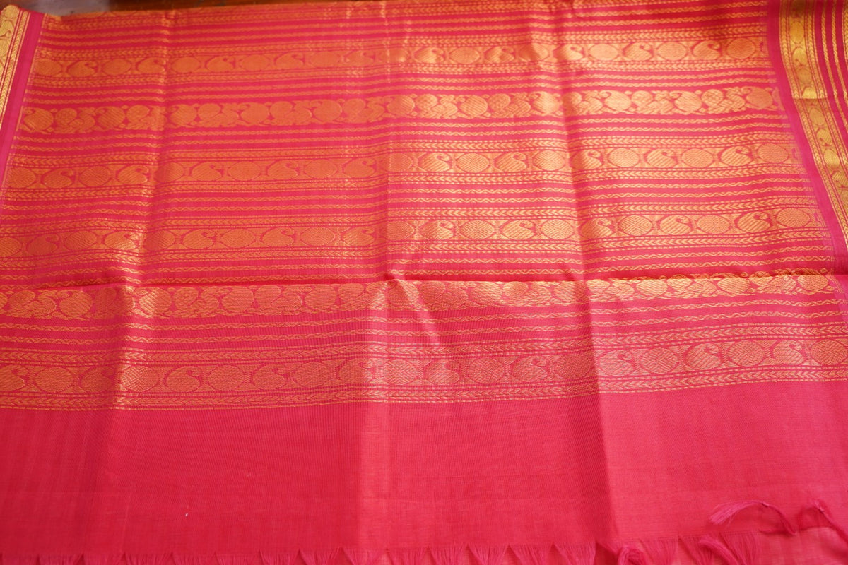 Kanchi Silk Cotton Saree PC17976
