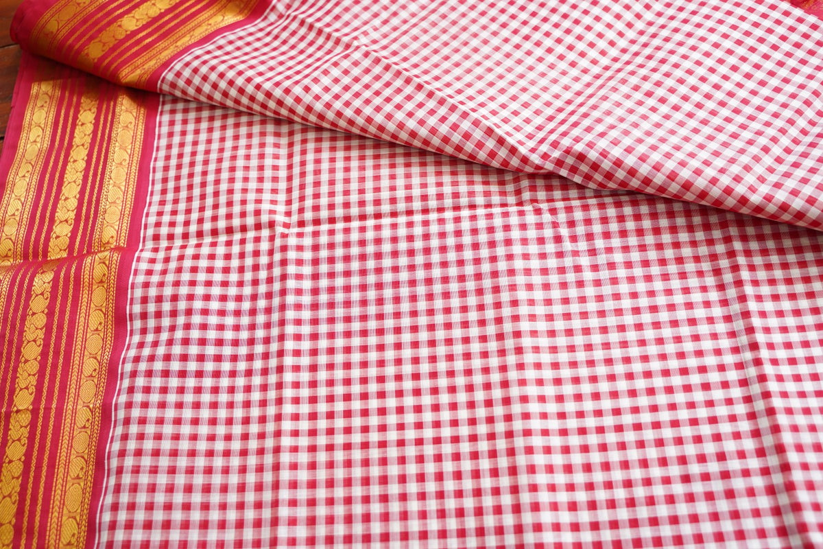 Kanchi Silk Cotton Saree PC17976