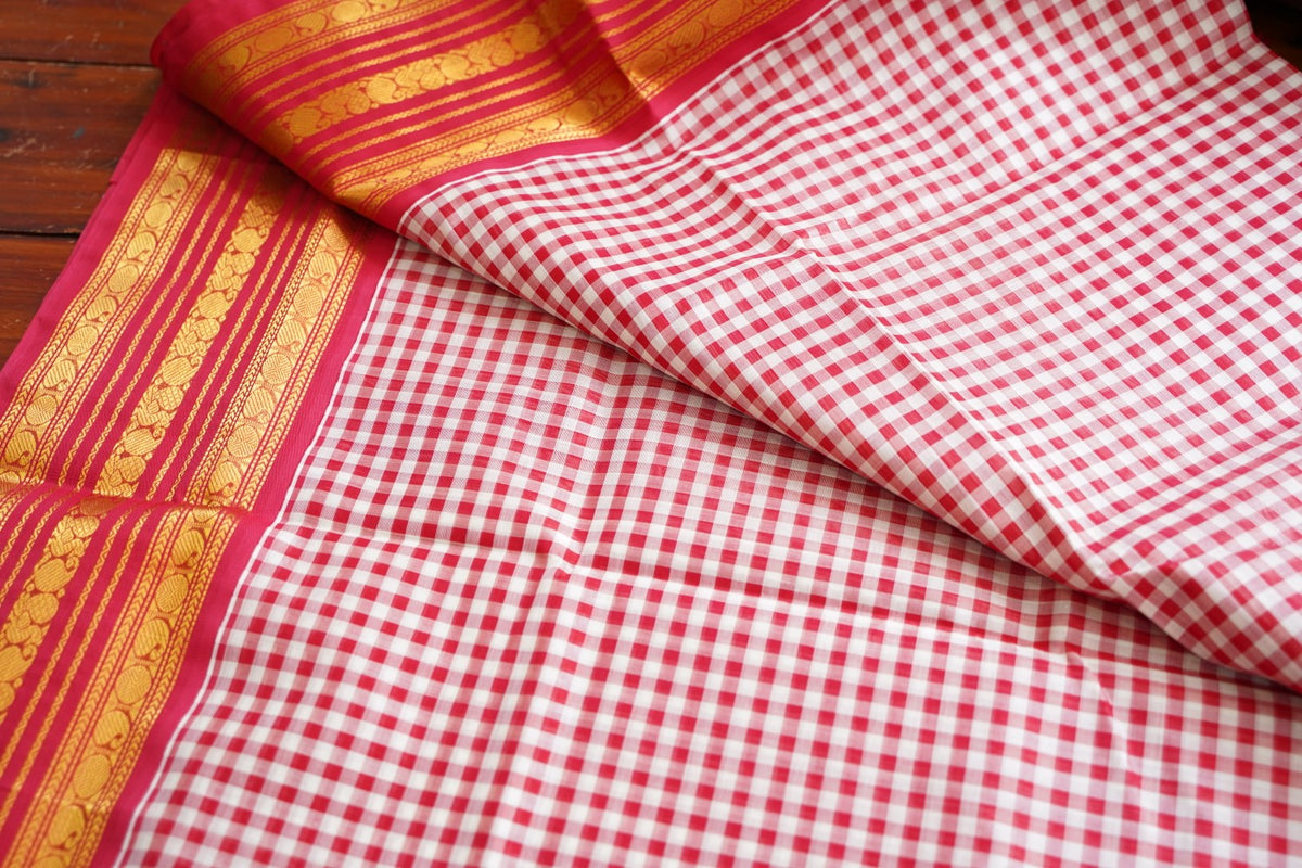 Kanchi Silk Cotton Saree PC17976