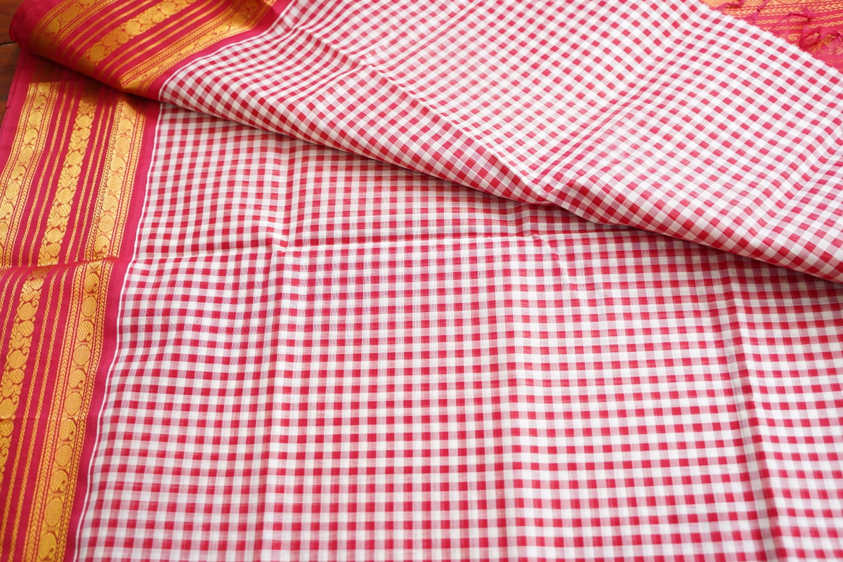 Kanchi Silk Cotton Saree PC17976
