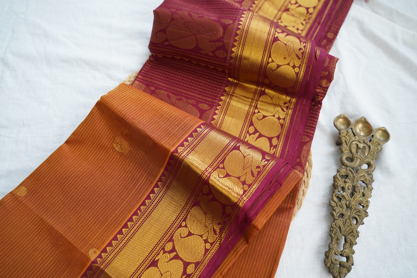 Kanchi Handloom Silk Cotton Saree PC17133