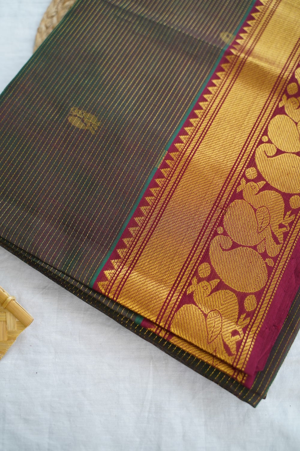Kanchi Handloom Silk Cotton Saree PC17134