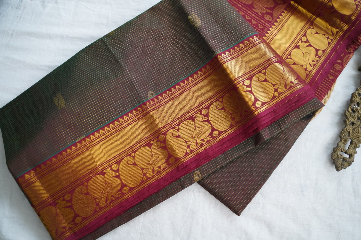Kanchi Handloom Silk Cotton Saree PC17134